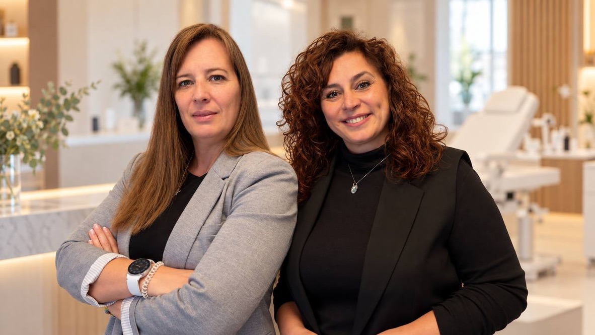 Leticia y Anjara, consultoras de centros de estética